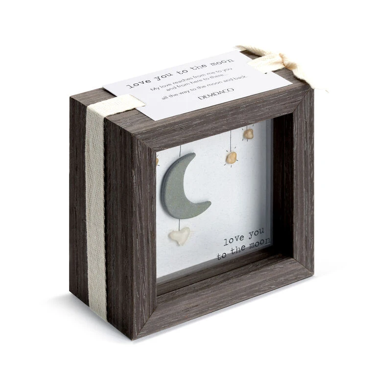 Demdaco Love You To The Moon Shadow Box - Image 2
