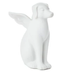 Hallmark Dog Angel Figurine Pet Memorial Gift, 4.25"