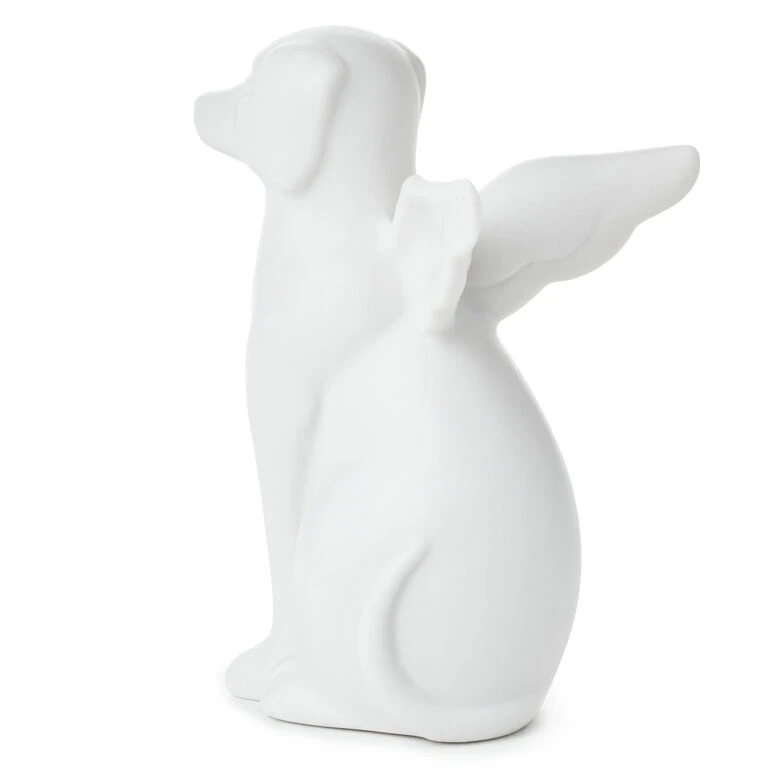 Hallmark Dog Angel Figurine Pet Memorial Gift, 4.25" - Image 2