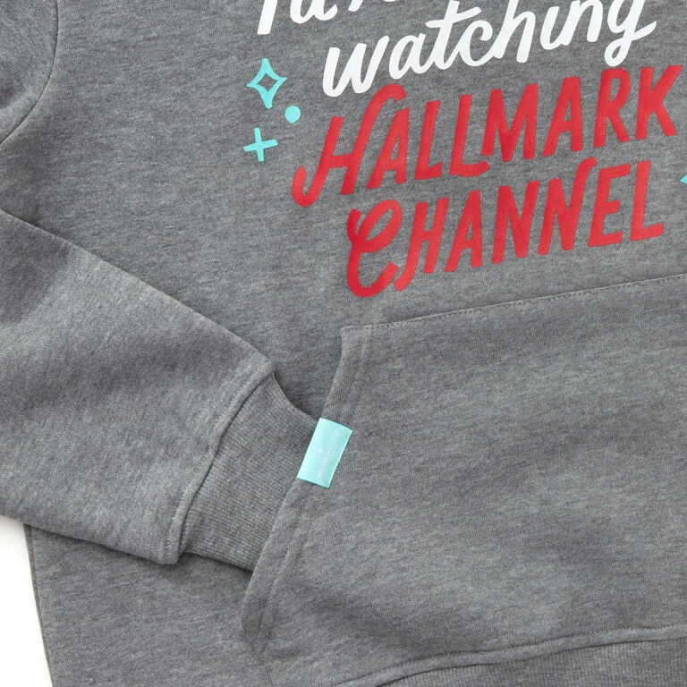 Hallmark Channel Rather Be Watching Sweatshirt Hoodie, X-Large - Image 3