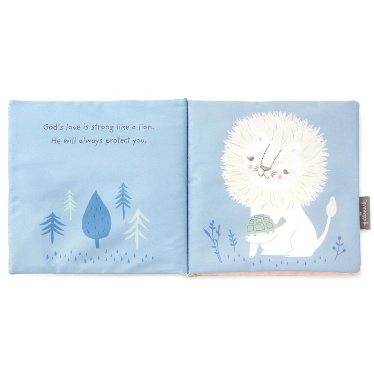 Hallmark The Lion And The Lamb: A Touch & Feel Book About God's Love Cloth Book - Image 3