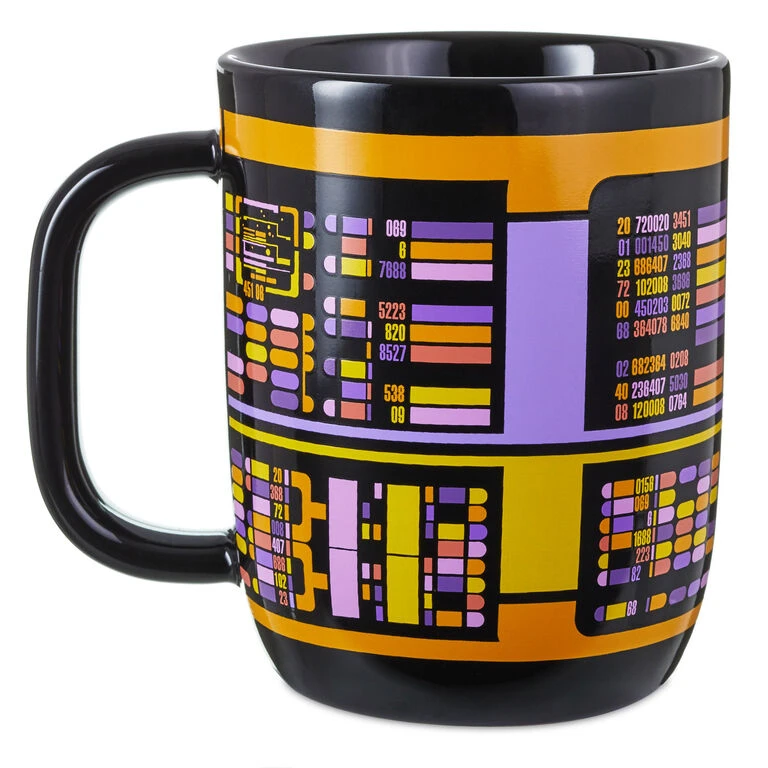 Hallmark Star Trek: The Next Generation™ Replicator Color-Changing Mug, 16 Oz. - Image 2